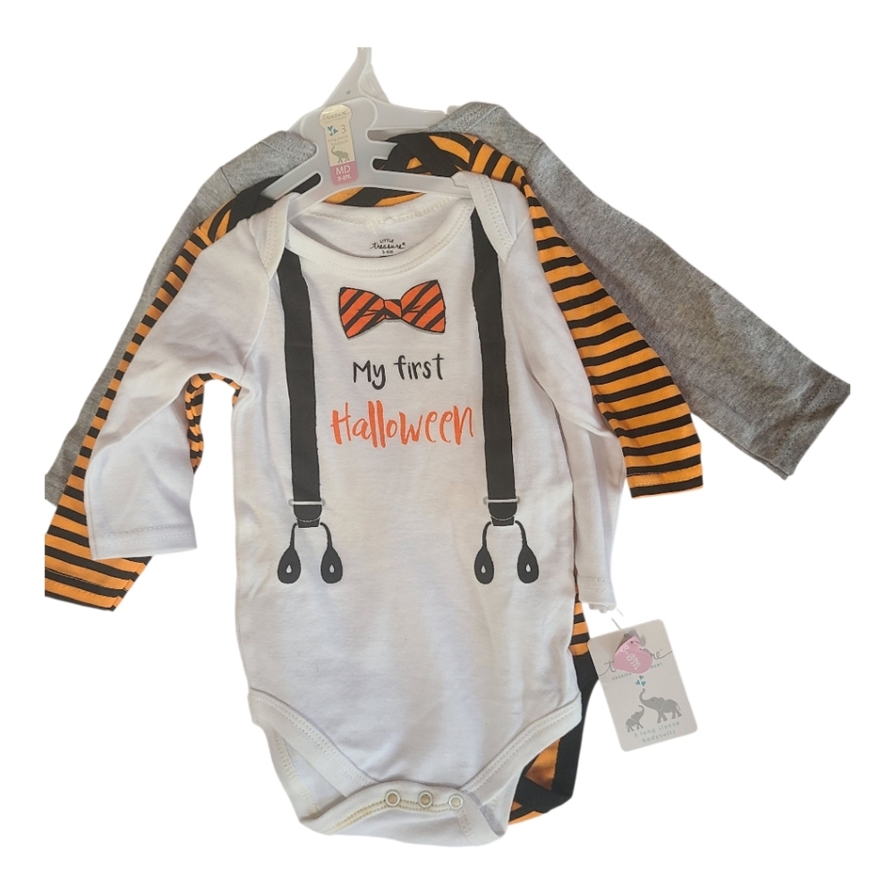 Halloween 3 Themed Babies Onsies 3-6 Months
